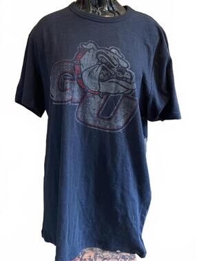 NWT Gonzaga Bulldogs Navy Blue Graphic T-Shirt